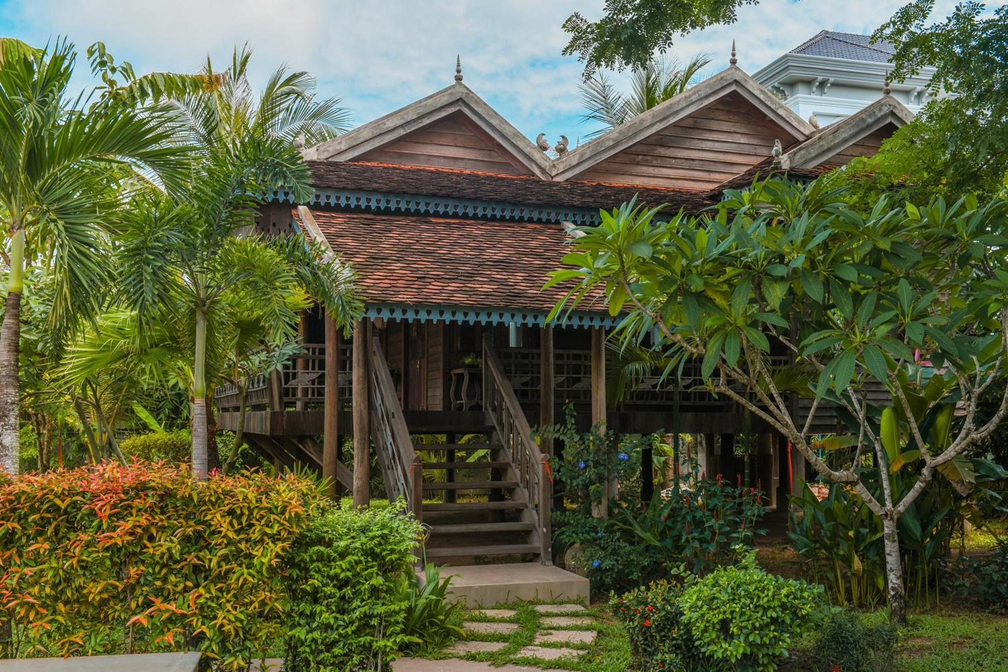 Phum Khmer Lodge - Village Cambodian Eco-Lodge Siem Reap Exterior foto