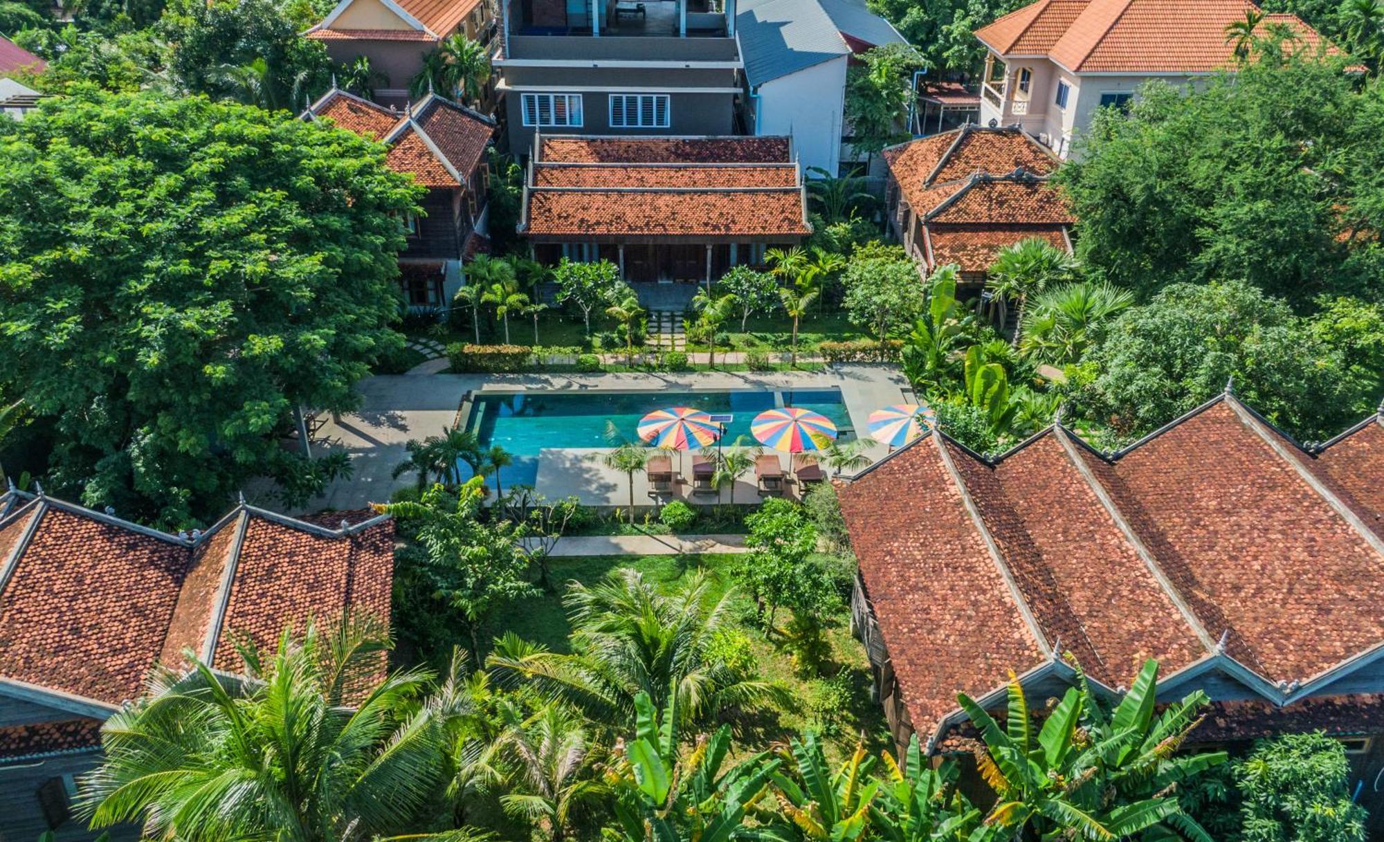 Phum Khmer Lodge - Village Cambodian Eco-Lodge Siem Reap Exterior foto