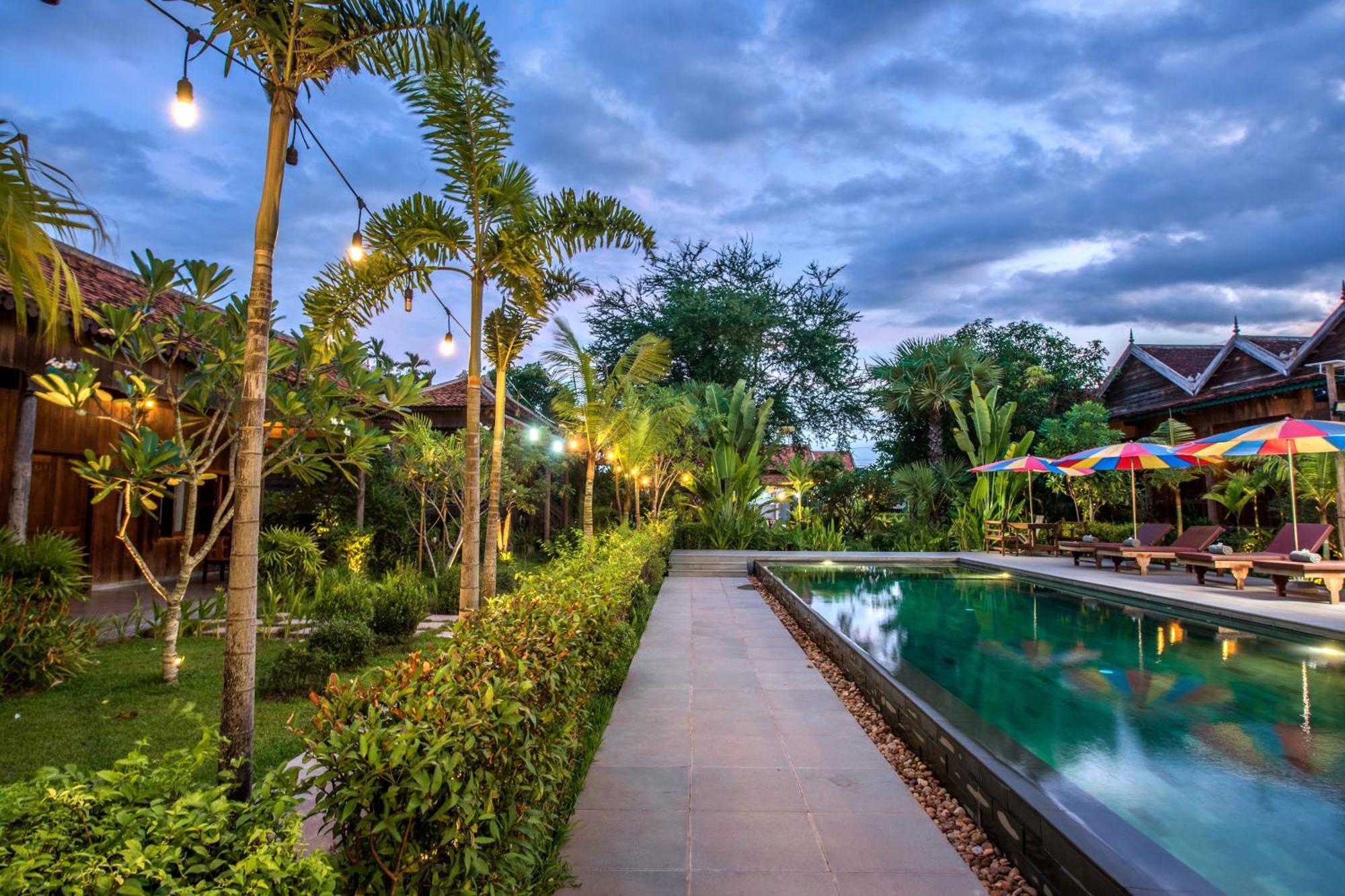 Phum Khmer Lodge - Village Cambodian Eco-Lodge Siem Reap Exterior foto
