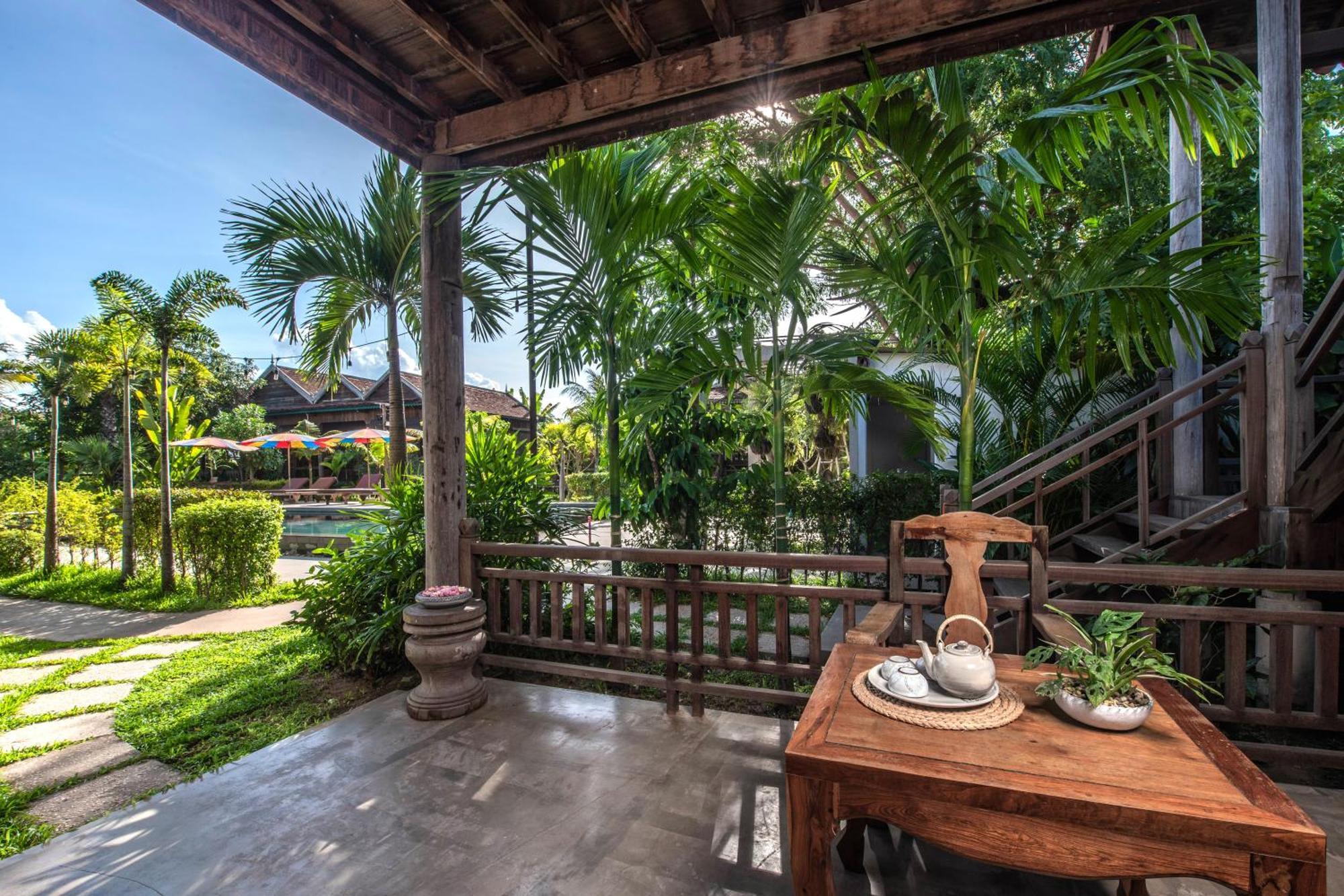 Phum Khmer Lodge - Village Cambodian Eco-Lodge Siem Reap Exterior foto