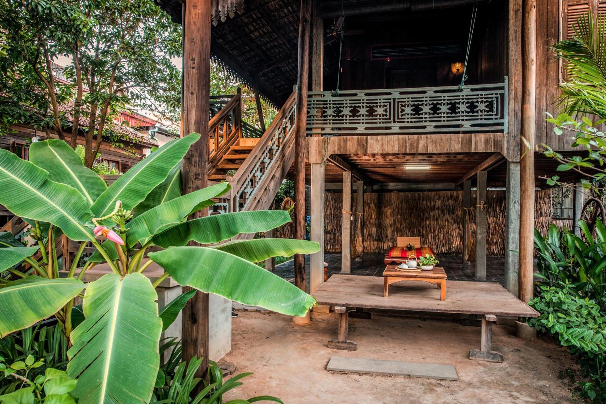 Phum Khmer Lodge - Village Cambodian Eco-Lodge Siem Reap Exterior foto