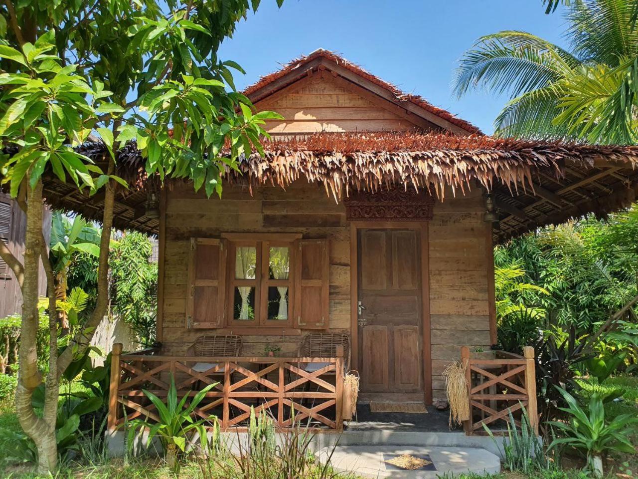 Phum Khmer Lodge - Village Cambodian Eco-Lodge Siem Reap Exterior foto