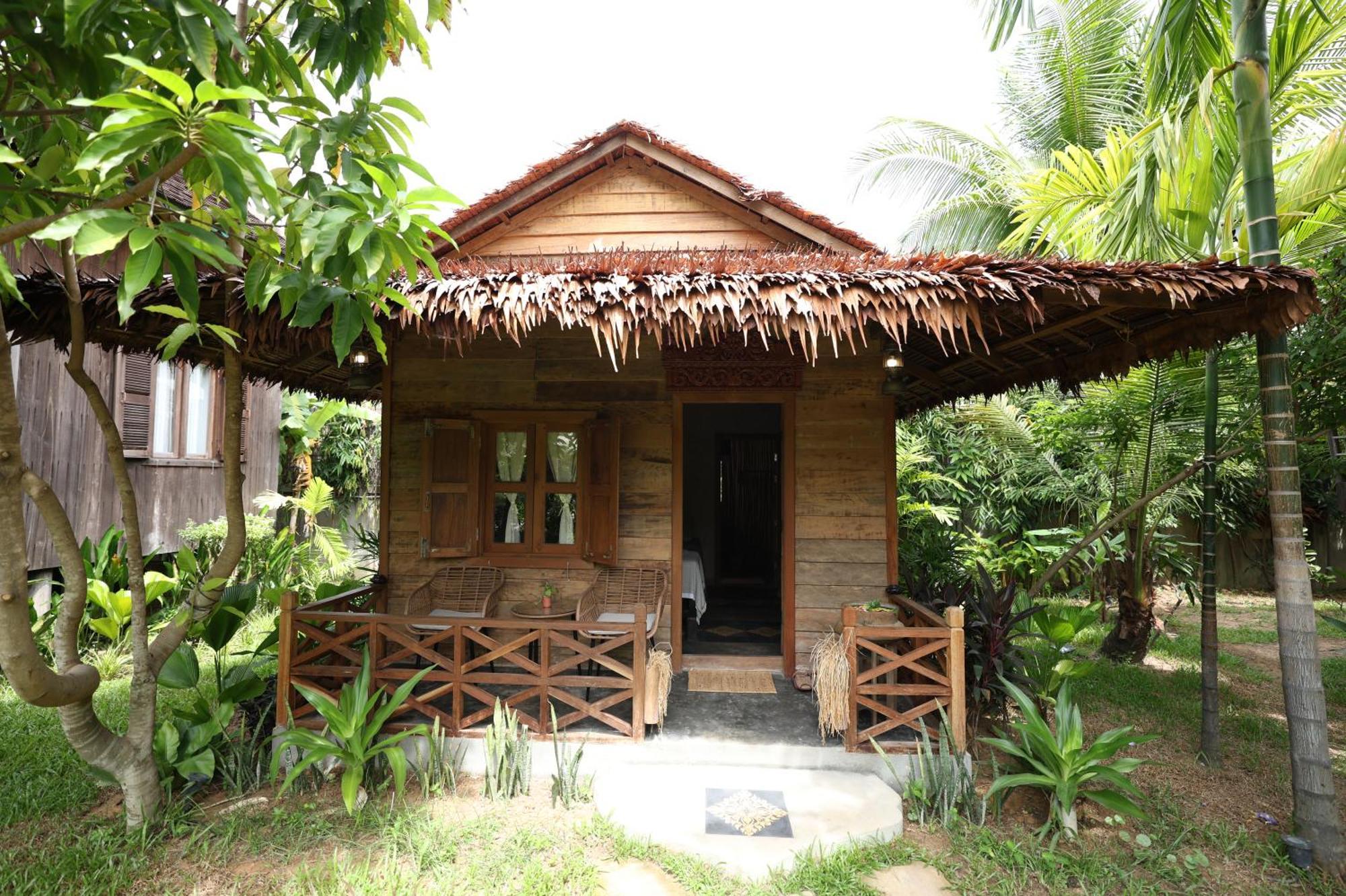 Phum Khmer Lodge - Village Cambodian Eco-Lodge Siem Reap Exterior foto