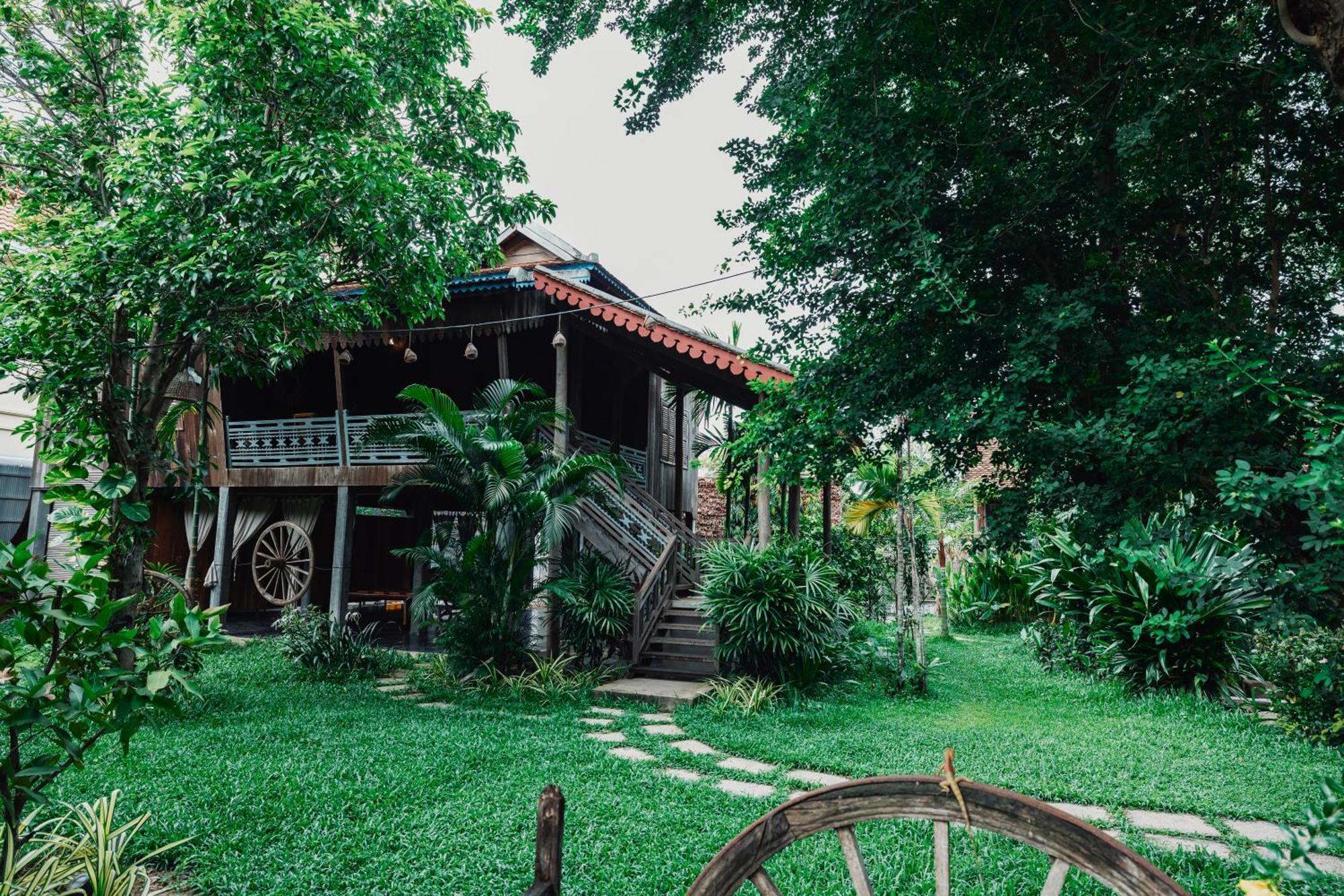 Phum Khmer Lodge - Village Cambodian Eco-Lodge Siem Reap Exterior foto