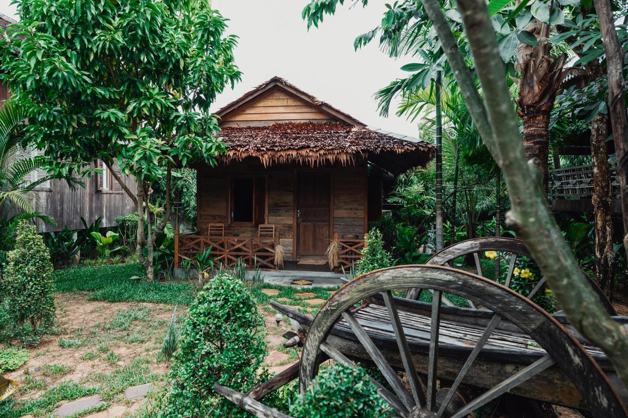 Phum Khmer Lodge - Village Cambodian Eco-Lodge Siem Reap Exterior foto